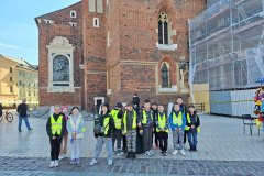 klasa 3 przed Kościołem Mariackim